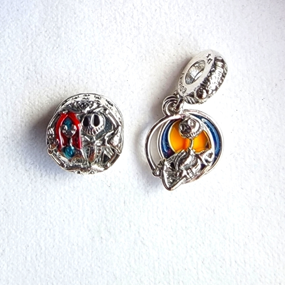 New the Nightmare before Christmas Pandora charm bundle